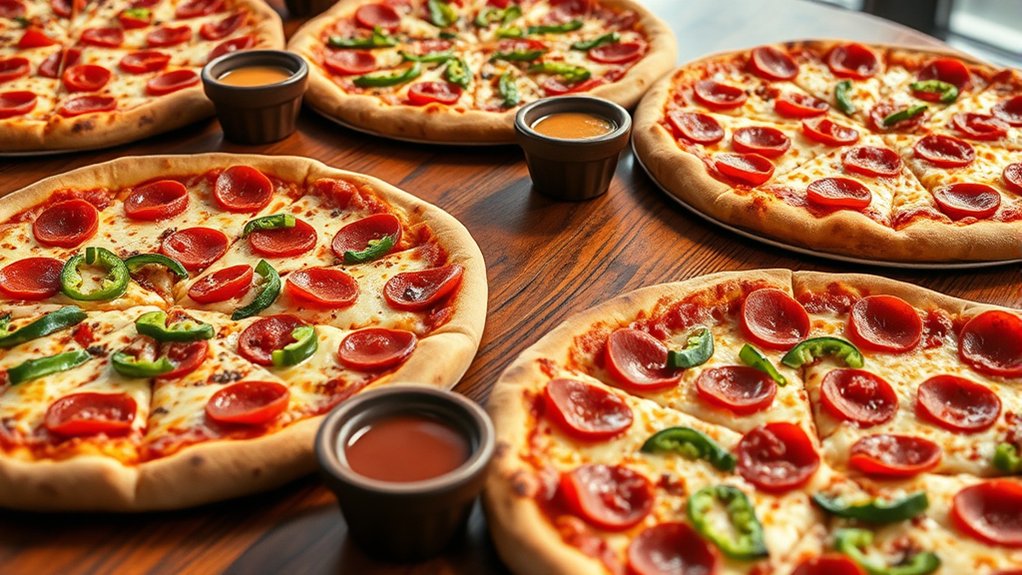 bold specialty pizza options