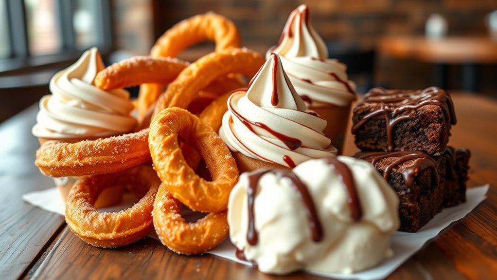 creative sweet dessert options