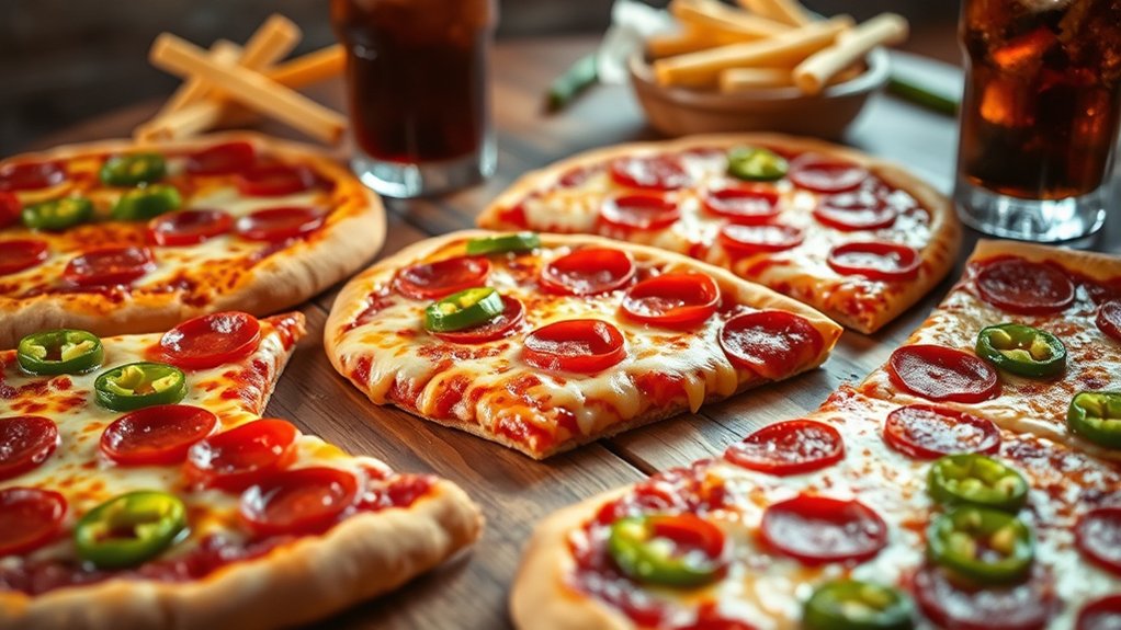 crispy crust cheesy goodness