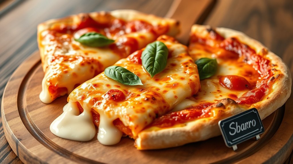 crispy crust flavorful toppings