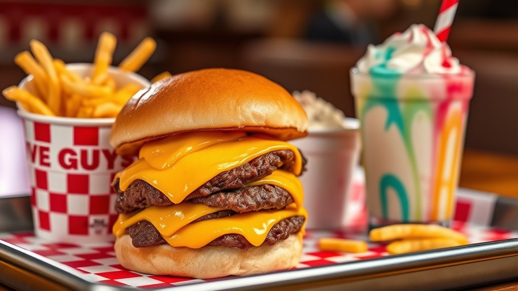 customizable fresh affordable burgers
