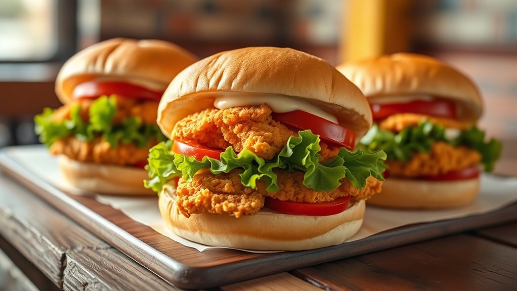 fresh crispy grilled flavorful