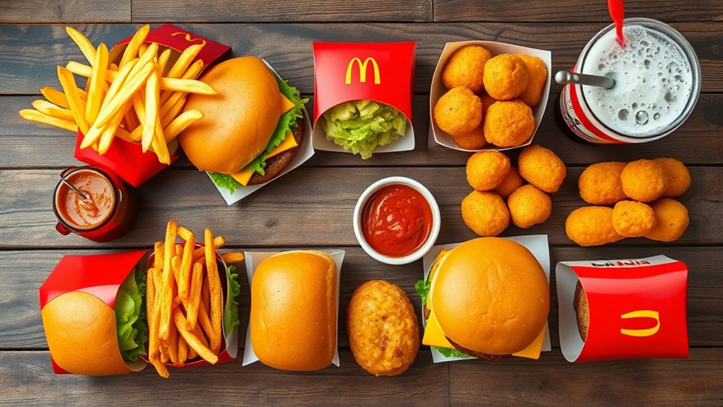 popular mcdonald s menu items