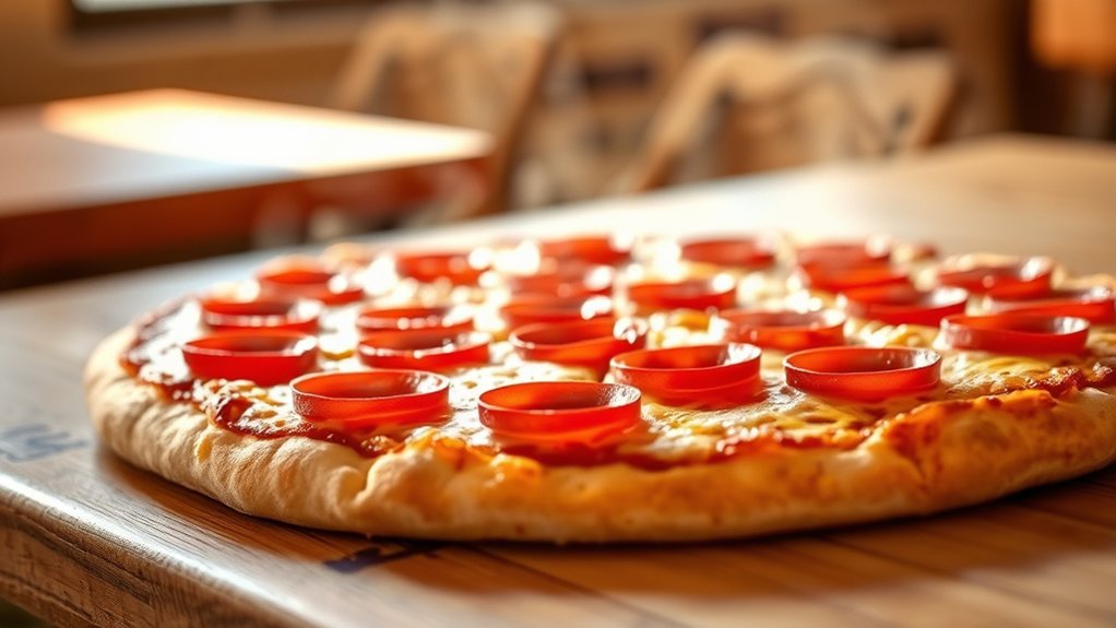 quick affordable pepperoni pizza