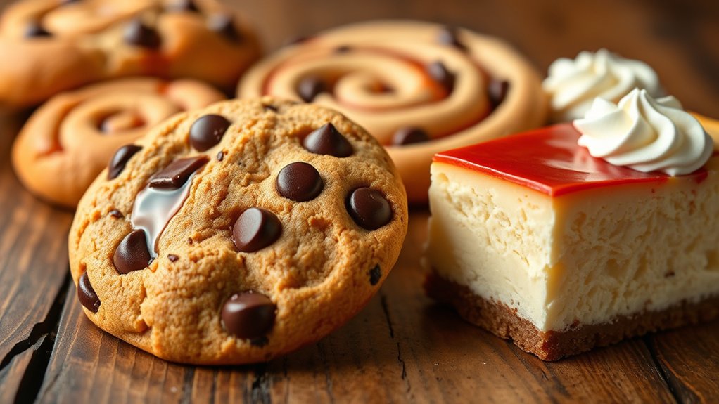 sweet warm gluten free options