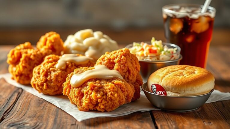 top five kfc dishes