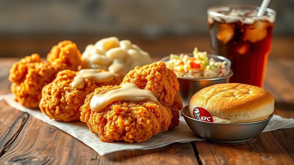 top five kfc dishes
