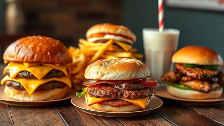 top five menu favorites