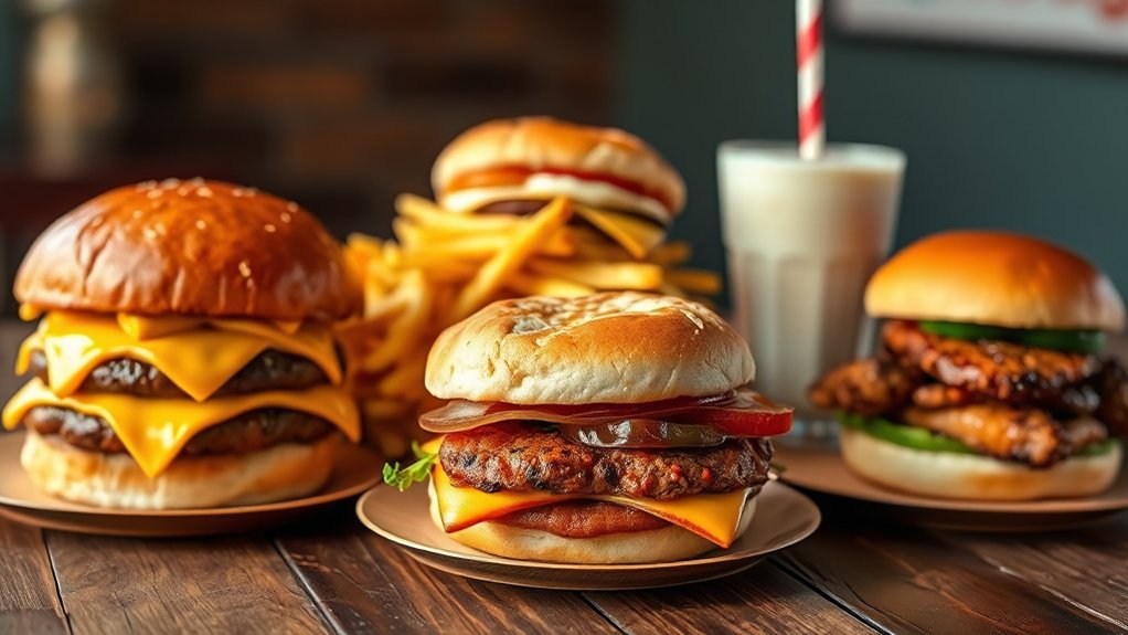 top five menu favorites
