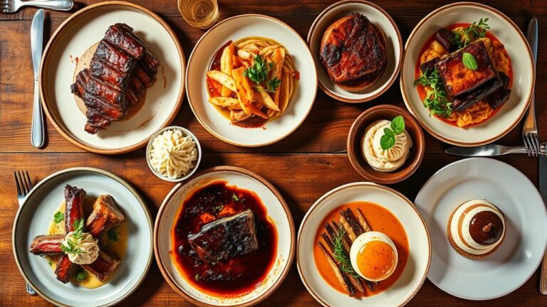 top seven menu items