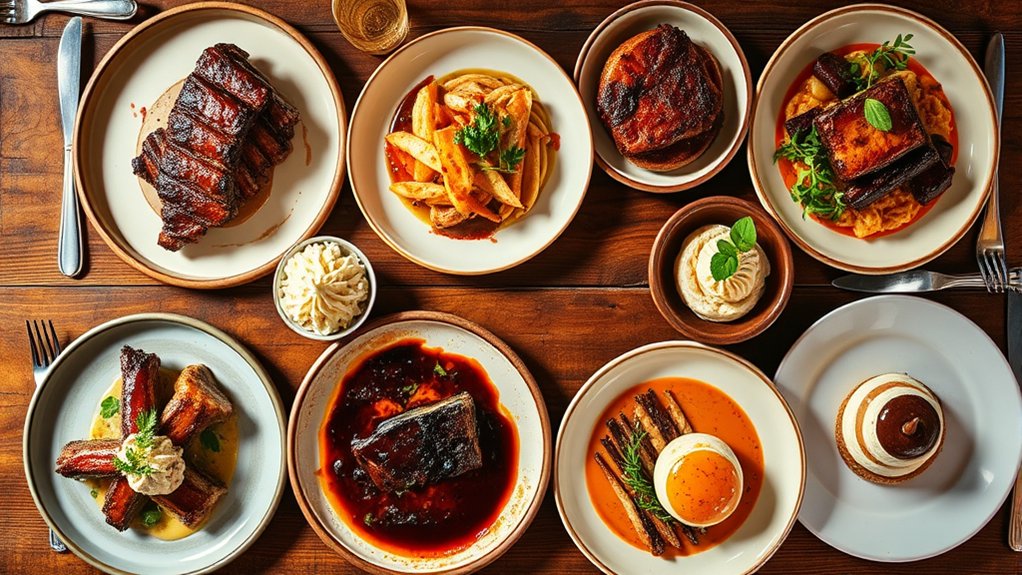 top seven menu items