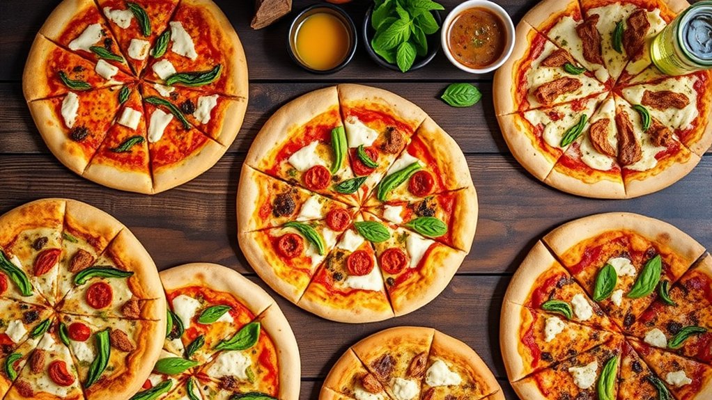 unique gourmet pizza flavors