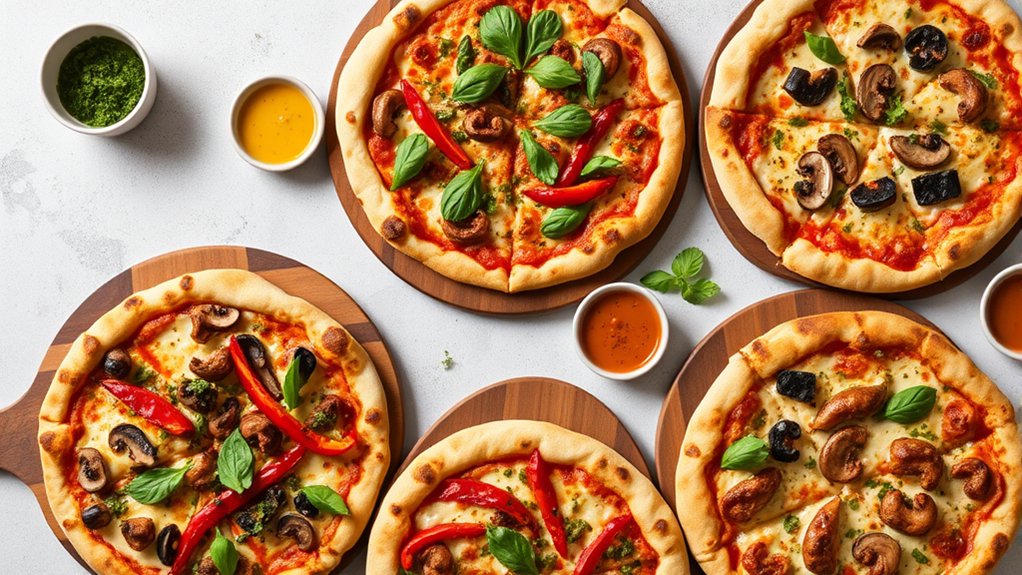 vegan and vegetarian pizza options
